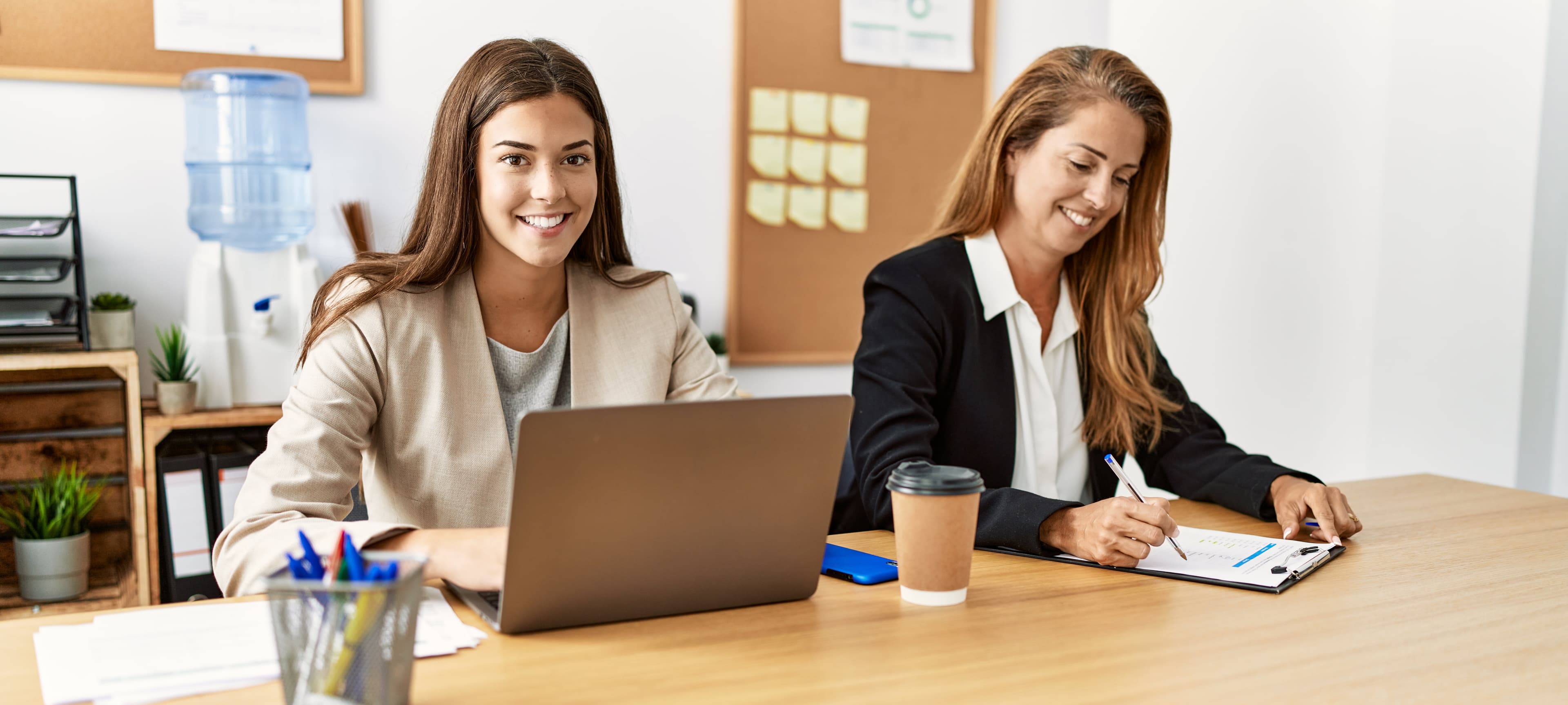 HireBest team meeting in office